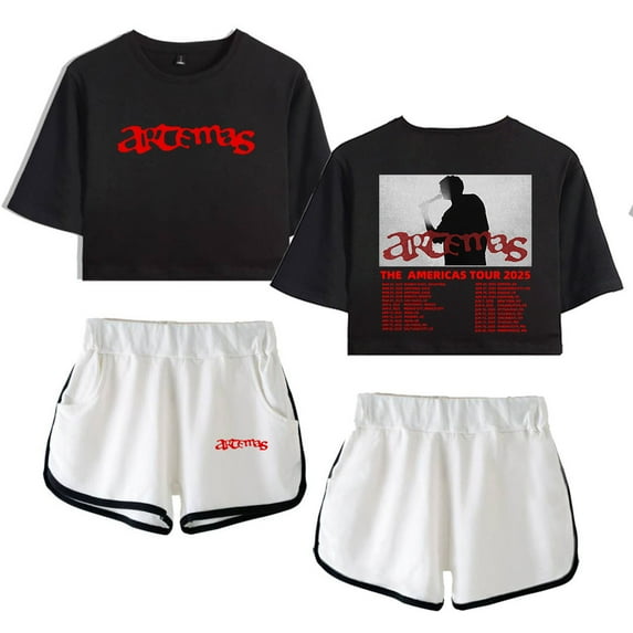 XUANXIAOJIANG Artemas Women's fashion trend short sleeved shorts streetwear