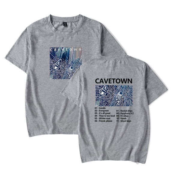 XUANXIAOJIANG Cavetown Fashionable casual retro unisex short sleeved T-shirt top