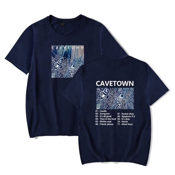 XUANXIAOJIANG Cavetown Fashionable casual retro unisex short sleeved T-shirt top
