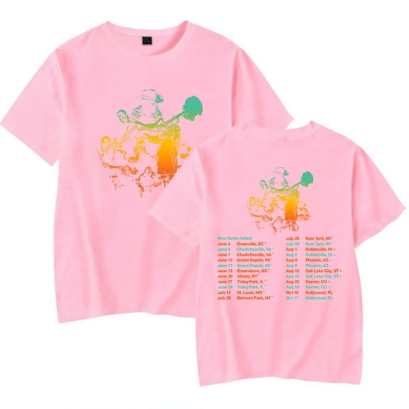 XUANXIAOJIANG Chris Stapleton T-shirt short sleeved unisex fashion trend summer loose T-shirt top