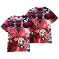 thumbnail image 1 of XUANXIAOJIANG Hazbin Hotel Character Collection Merch T-shirt Unisex Cotton Short Sleeved Shirt- Comfortable Casual Wear for Everyday Fashion, 1 of 2