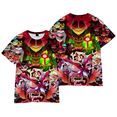 thumbnail image 1 of XUANXIAOJIANG Hazbin Hotel Character Collection Merch T-shirt Unisex Cotton Short Sleeved Shirt- Comfortable Casual Wear for Everyday Fashion, 1 of 2