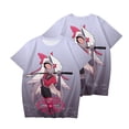 thumbnail image 1 of XUANXIAOJIANG Hazbin Hotel Merch T-shirt Unisex Cotton Short Sleeved Shirt- Comfortable Casual Wear for Everyday Fashion, 1 of 2