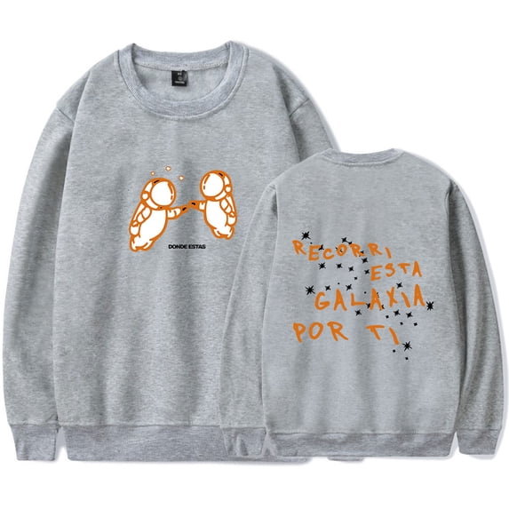 XUANXIAOJIANG Iván Cornejo Merch men's and women's fashionable nostalgic long sleeved round neck pullover