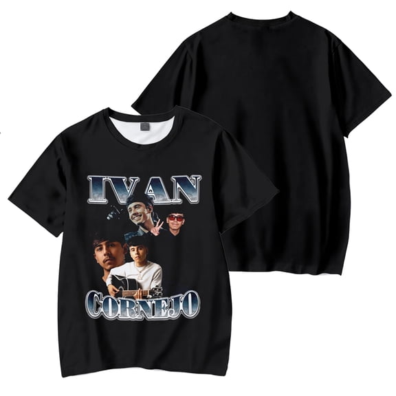 XUANXIAOJIANG Iván Cornejo T-shirt printed women's men's fashionable casual hip-hop short sleeved T-shirt top