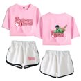 thumbnail image 1 of XUANXIAOJIANG The Apothecary Diaries Summer casual retro trend women's short sleeved shorts set, 1 of 2