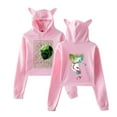 thumbnail image 1 of XUANXIAOJIANG Welcome to Derry Cat ear hoodie fashion trend women's short hoodie sportswear, 1 of 2