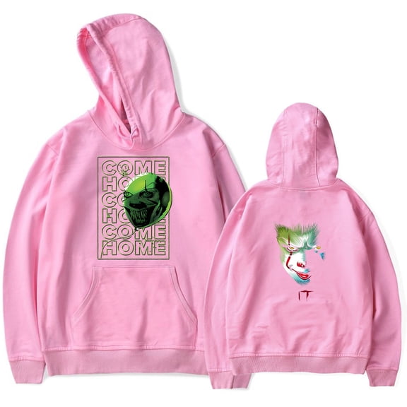 XUANXIAOJIANG Welcome to Derry Hoodie Fashionable and trendy unisex long sleeved hooded sportswear street wear