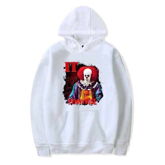 XUANXIAOJIANG Welcome to Derry Hoodie Popular pattern men's and women's casual long sleeved hooded sportswear street wear