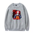 thumbnail image 1 of XUANXIAOJIANG Welcome to Derry Sportswear trendy pattern men's and women's fashionable long sleeved round neck pullover, 1 of 2