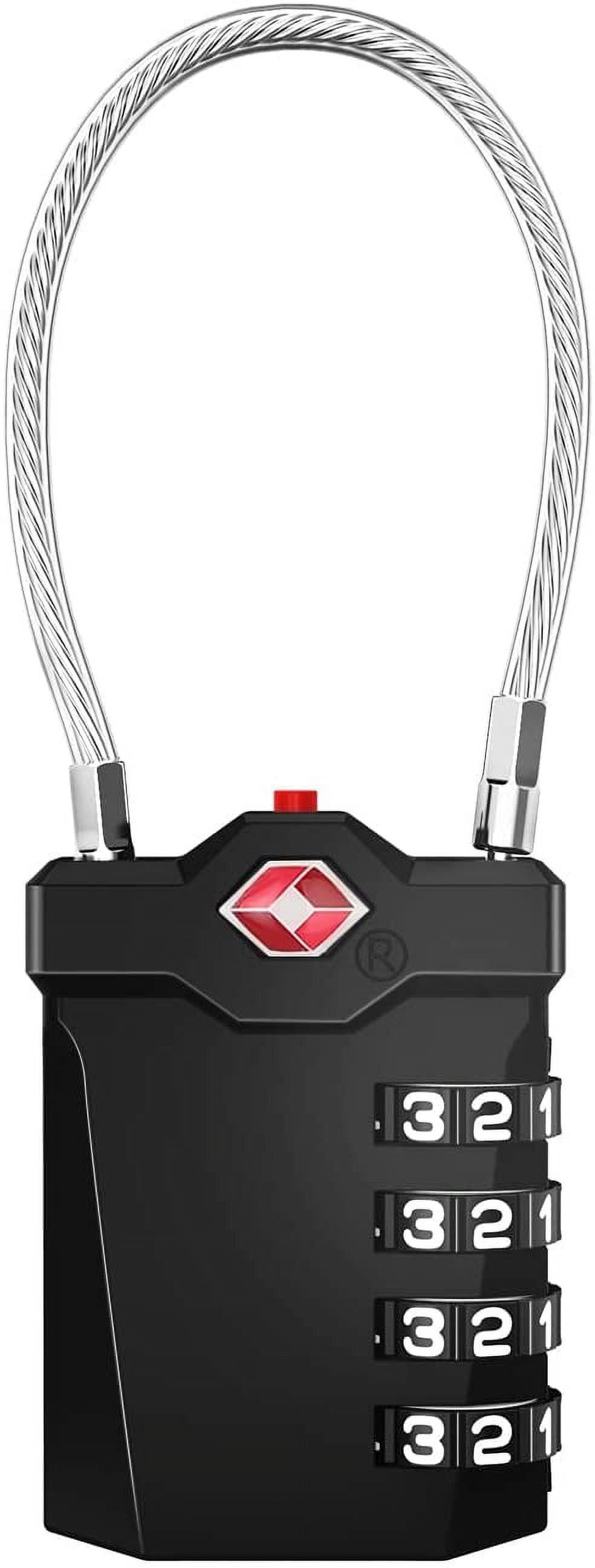 XUANYI Suitcase Lock, 4Digit, Suitcase Combination Lock, Number