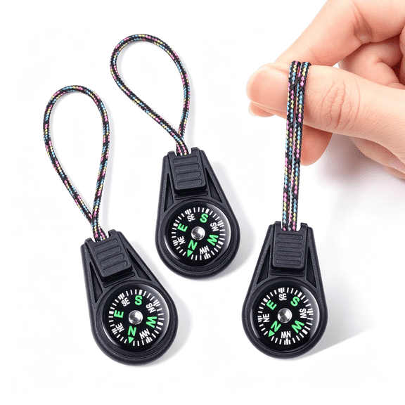 XUBIYM 10/25/50/100Pcs Compass for Kids Mini Compasses Bulk Kids Toy Compass for Party Favor/Hiking/Scout Classroom Learning Directions Educational Compass for Kids