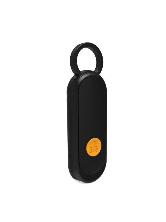 130Db Rechargeable Personal Safety Alarm with Led Flashlight, Anti-Slip Grip Safe Self Defense Alarm Keychain Clip, Emergency Sos Locator for Women, Students & Night Running