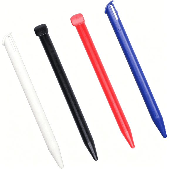 XUBIYM 4 Pack New 3DS XL Stylus, 4 in 1 Combo Touch Styli Pen Set, Multi Color Replacement Stylus Compatible with 3DS XL, New 3DS XL, 3DS, 2DS XL