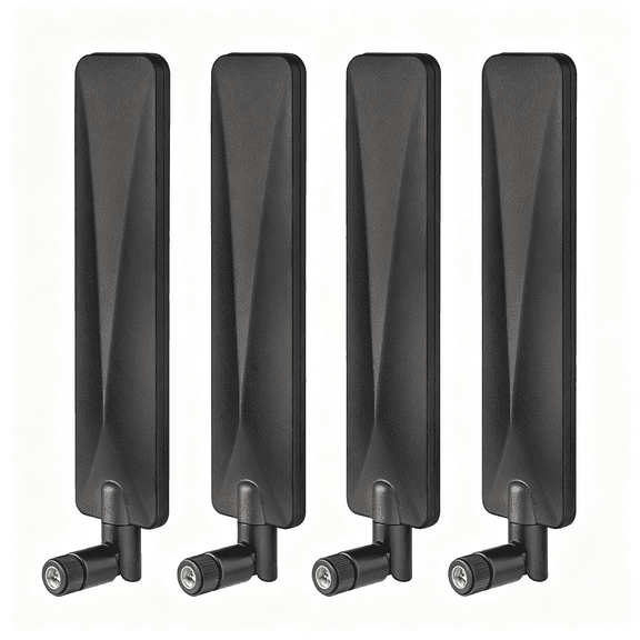 XUBIYM 4G Lte Sma Antenna 9Dbi (4-Pack) - for Cellular Cpe Router, Hotspot, Gateway, Iot Router, Trail Game Camera &Amp; Outdoor Security\U200B Camera