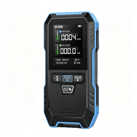 XUBIYM Emf Detector,Curve Display Emf Radiation Meter,Rechargeable Emf Reader Electromagnetic Field Detector for Ghost Hunting,Rechargeable Emf Reader Electromagnetic Field Detector Emf Reader