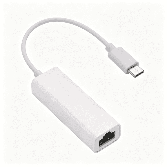 XUBIYM Fldam, 100Mbps to Usb C 2.0, Network Adapter for Laptop Computer, Desktop Computer, Macbook Pro