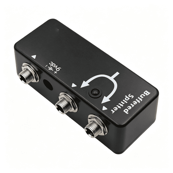 XUBIYM Guitar Effect Pedal Signal Buffer Splitter Dual Clean Buffer Output Guitar Signal Splitter