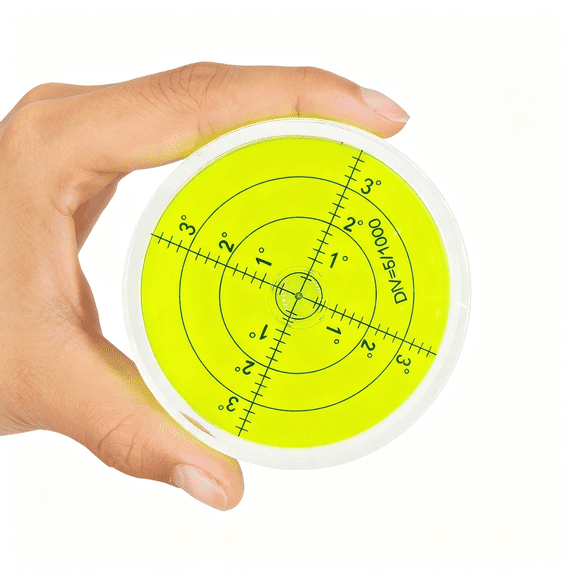 XUBIYM Magnetic Round Bubble Level Tool Bullseye Inclinometer Machinist Pocket Spirit String Circular - Trailer Rv Leveling System Blocks Table Post Indicators Camper Leveler Magnet