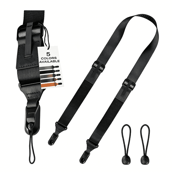 XUBIYM Quick Release Camera Strap for Photographers,Configurable As a Sling,Dslr Slr Adjustable Camera Shoulder Strap