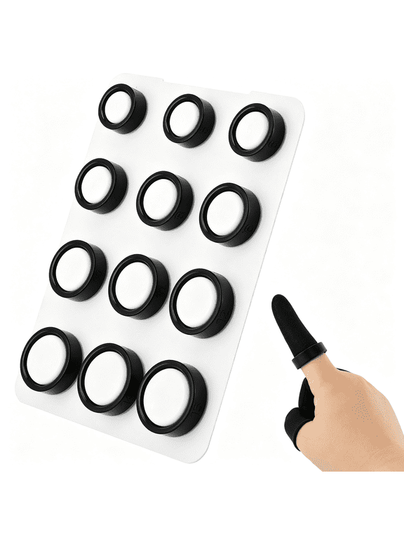 Ring 4 Sizing Kit-Professional Finger Measuring Tool for Ring 4 (Sizes 4-15),Jewelry Rings Fit Guide,Find Your Suitable Size Ring Sizing Kit (Black)