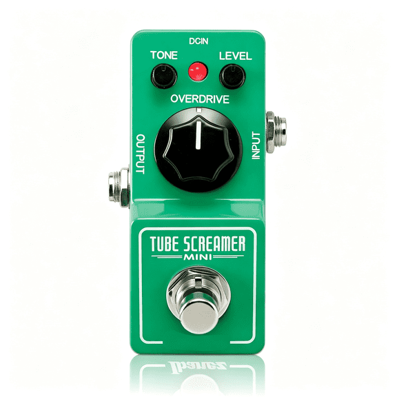 XUBIYM Tube Screamer Mini Pedal,Distortion Pedal for Electric Guitar,Overdrive Guitar Pedal