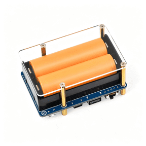 XUBIYM Ups Hat (D) for Raspberry Pi,5V Uninterruptible Power Supply,Supports 21700 Li Ba-Tte-Ry (Not Included),Pogo Pins Connector Design Compatible with Raspberry Pi 4B/3B+/3B,Etc.