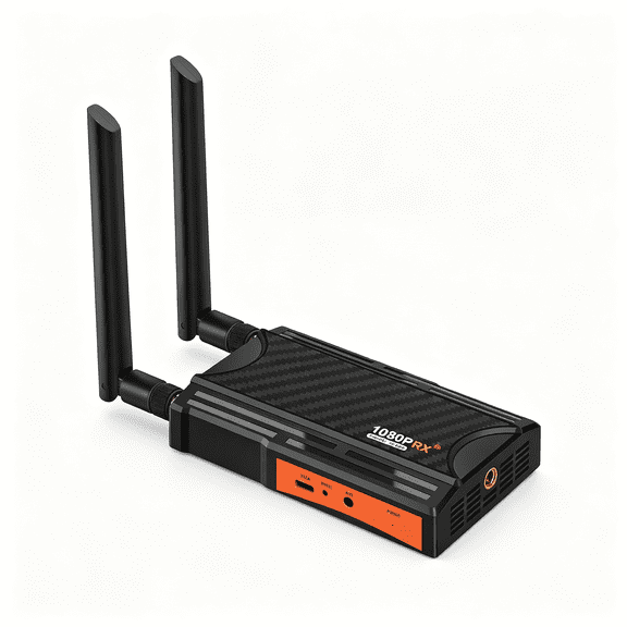 XUBIYM Wireless Receiver(Rx Only), 1080P Hd Wireless Extender Receiver Support Up to 1 Tx to 4 Rx Connections Form Laptop Computer 5 to Hdtv Projector Dslr