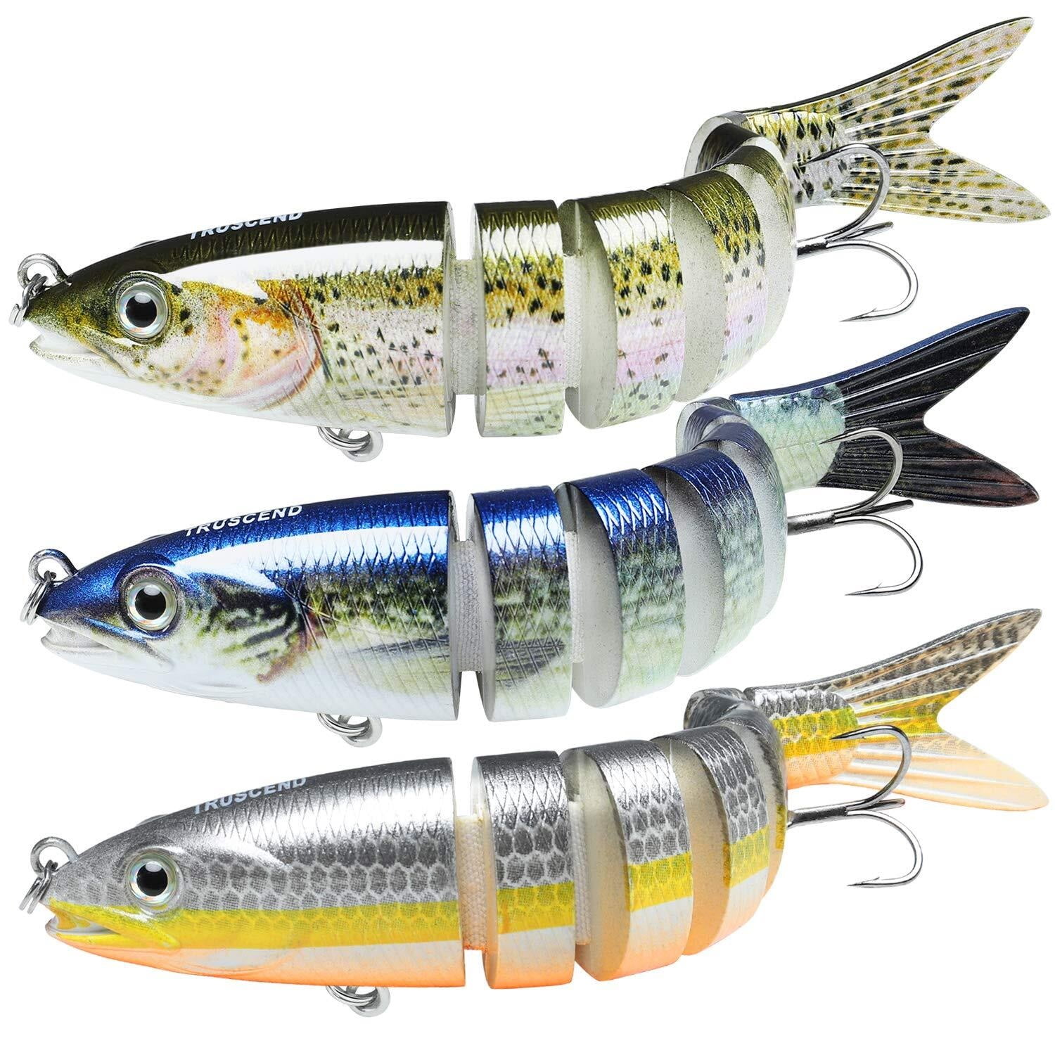 Makolic Passion Glide Baits 4-Pack - 130mm Swimbait Lures For Bass, Trout, Pike, Multi-Species Fishing