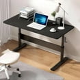 XUEGE Manual Adjustable Desk Height Adjustable Standing Desk Ergonomic