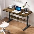 XUEGE Manual Adjustable Desk Height Adjustable Standing Desk Ergonomic
