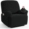 thumbnail image 1 of XUELC Lounge chair elastic single seat shaker velvet waterproof chair cover soft sofa with elasticized furniture protection cover, 1 of 8