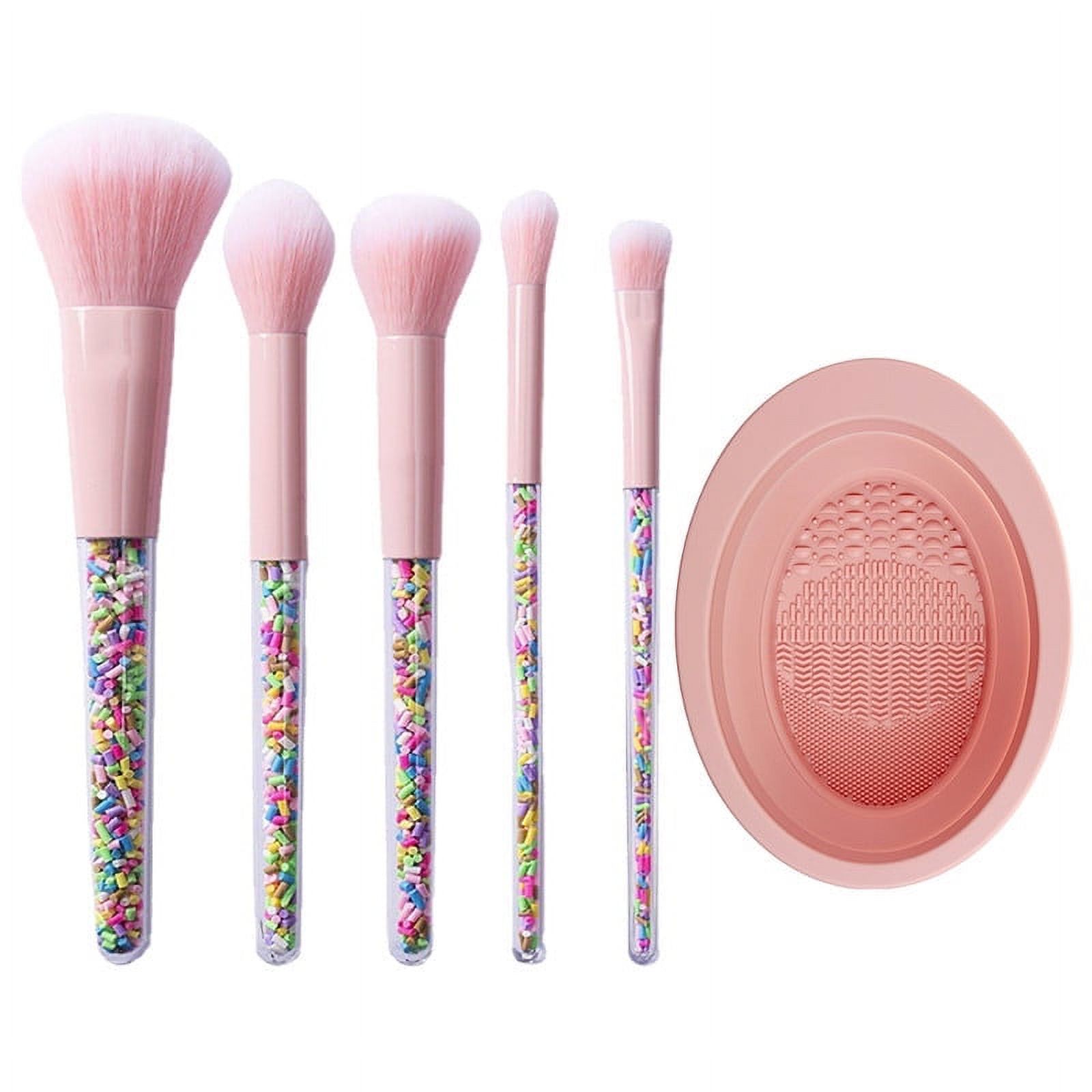 Silicone Lip Brush With Lid Silicone Makeup Brush Silicone Angled Concealer Soft Brush Silicone