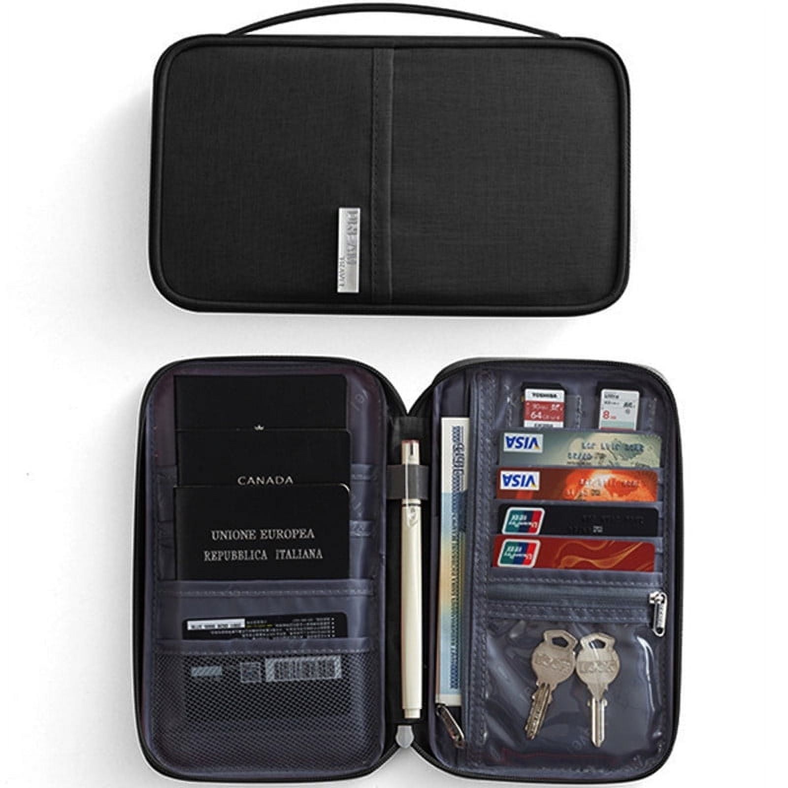 XUELIYUN Travel Passport Wallet Organizer for Male & Female Travel