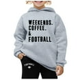thumbnail image 1 of XUELUO Toddler Boys Casual Outfit Sets Kids Hoodie Sweatshirt And Sweatpants Pullover Hoodie Set Tracksuit 2 Piece Outfits Clothing Outwear, 1 of 3