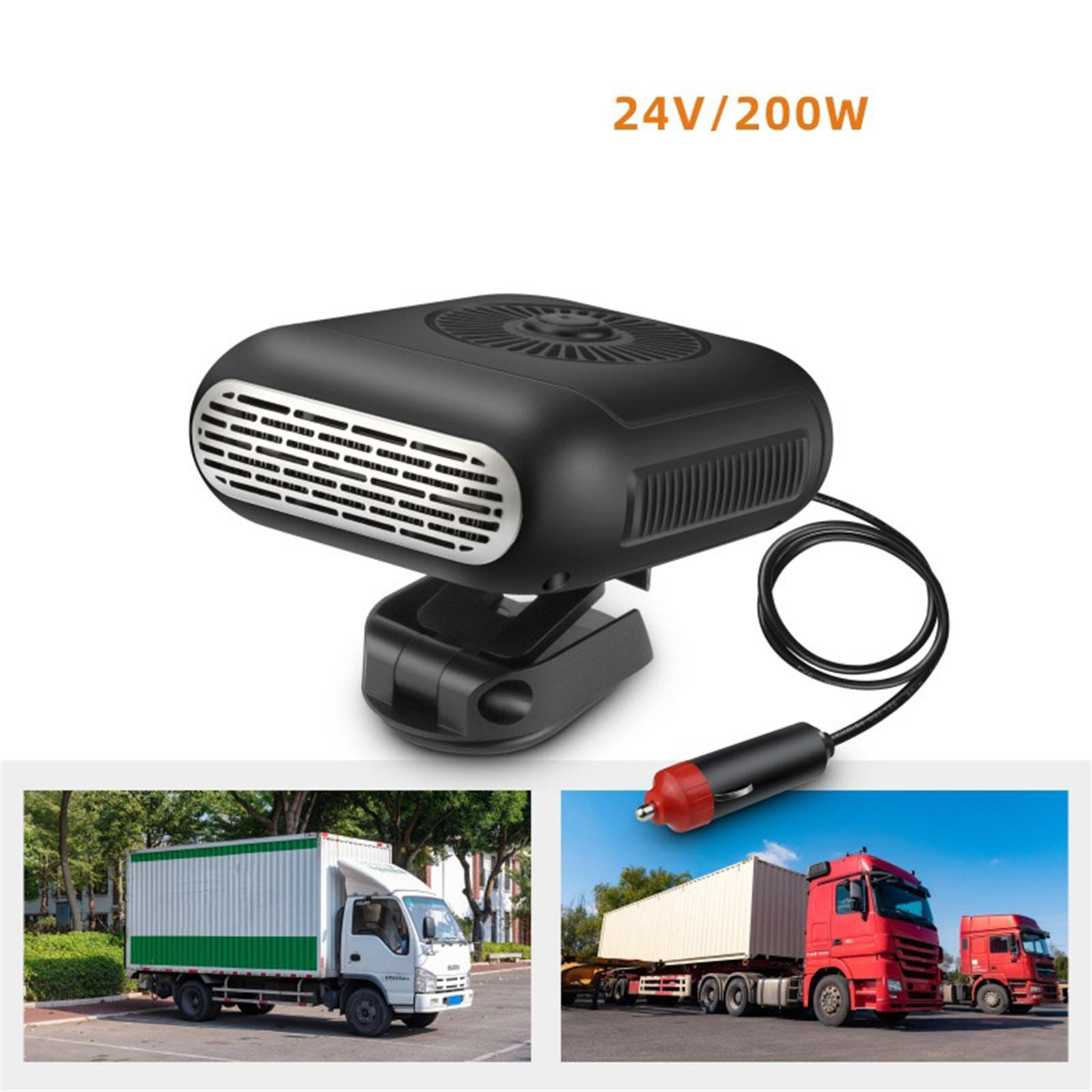 XUEPEARIY Car Heater 12V/24V Air Conditioner Portable for Room Quiet