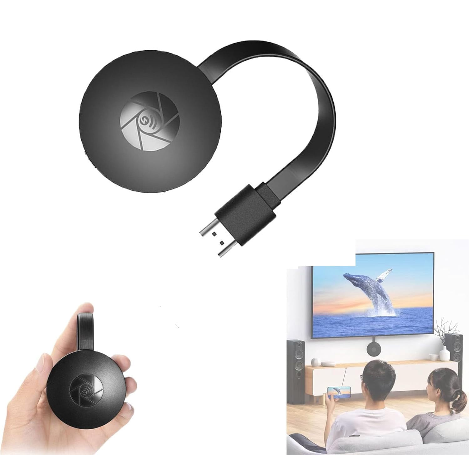 Google GA3A00097-A03 Z01 Chromecast 2nd Generation - Black Google GA3A00097-A03 Z01 Chromecast 2nd Generation - Black