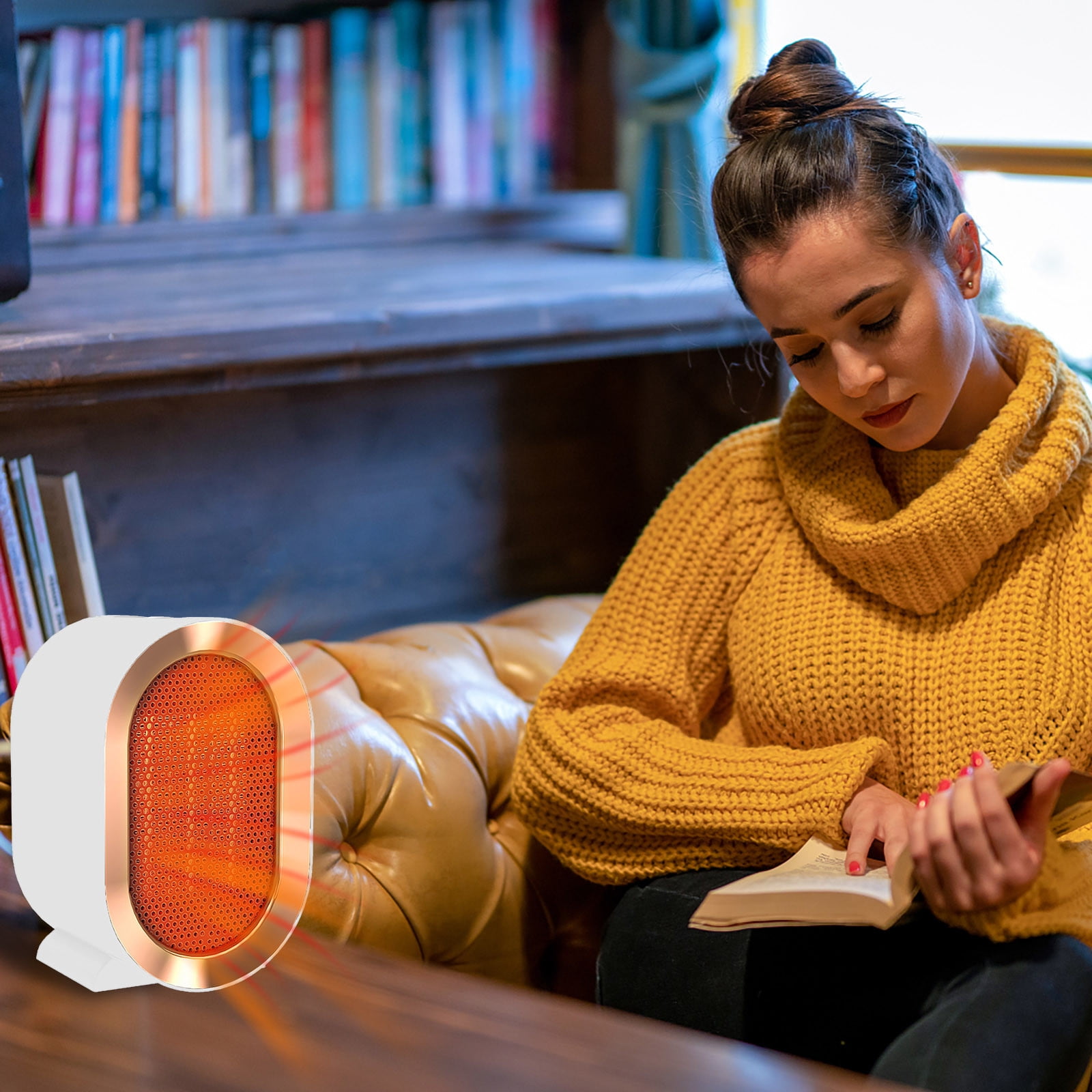 XUEPEARIY High Efficiency Fast Heating Home Convenient Heater Fireplace