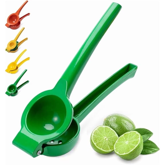 XUET Manual Juicer Citrus Lemon Squeezer, Fruit Juicer Lime Press Metal, Professional Hand Juicer Kitchen Tool(Yellow）