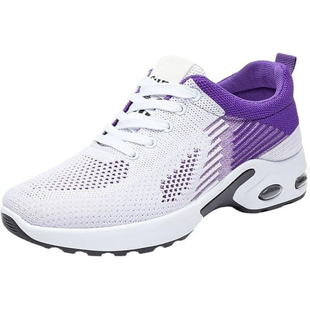 XUET Orthopedic Shoes for Women Arch Support Walking Shoes Plantar Fasciitis Tennis Sneakers for Gym Workout Sports