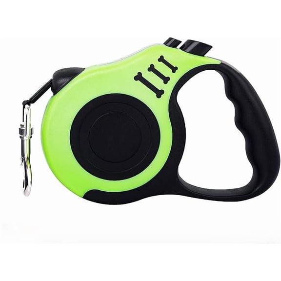 XUET Retractable Dog Leash Lightweight 16FT Leash,  for Small Medium Dogs(GREEN)