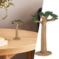 XUEYING Couple Sculpture Micro Detachable Fruit Tree Model Tree Scene