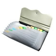 XUEYING Expandable Receipt Folder B5 Accordion Folder Document