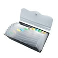 XUEYING Expandable Receipt Folder B5 Accordion Folder Document