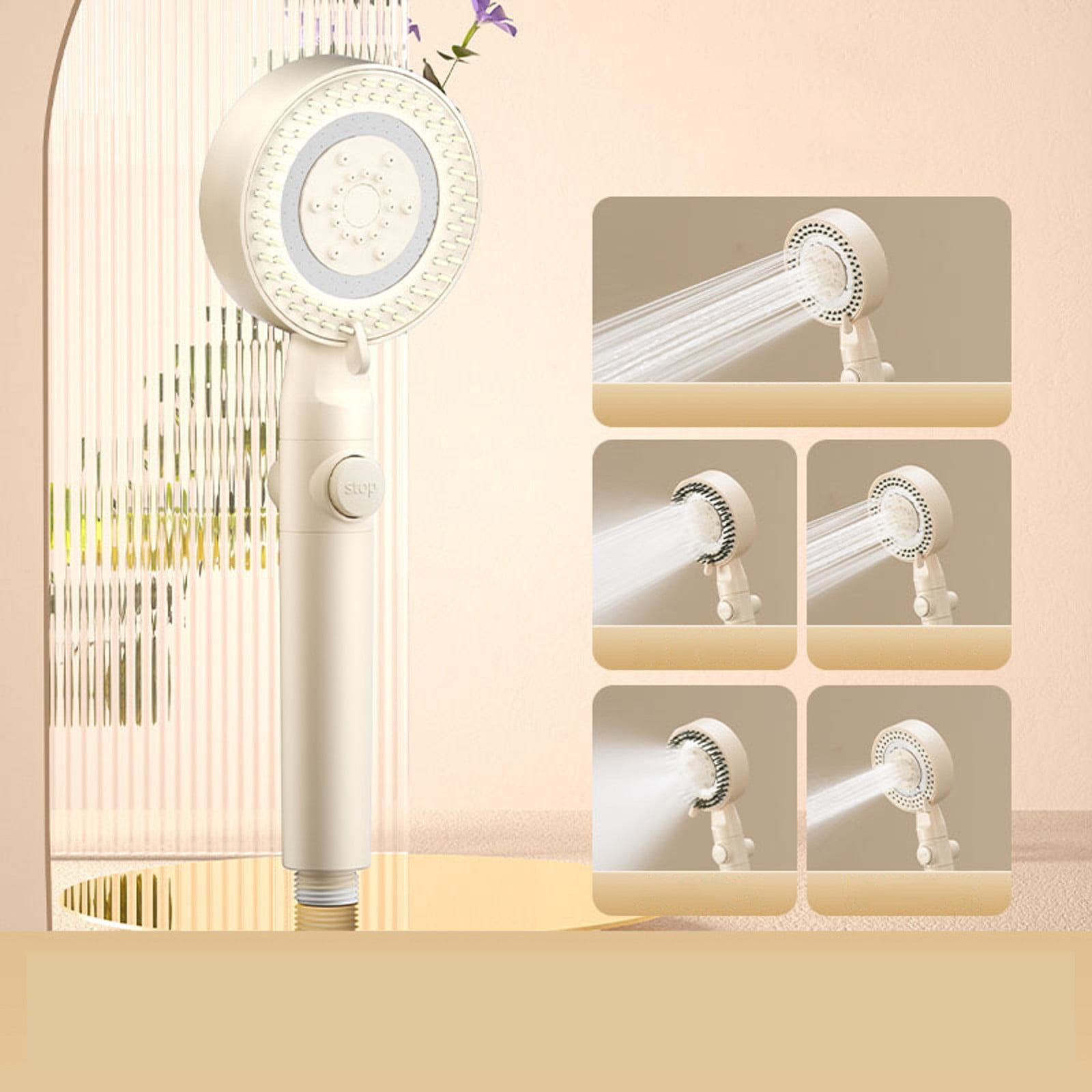 XUEYING Fancy Shower Head with Beads New Multifunction Massage