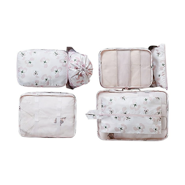 XUEYING Laundry Storage 7pcs Divided 7 Piece Storage Set For Underwear