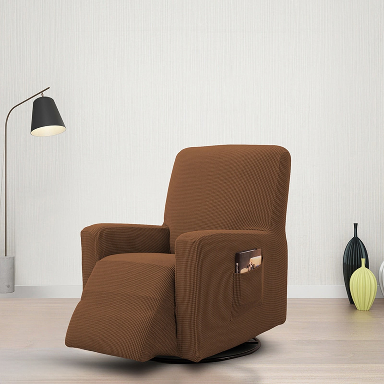 XUEYING Lazy Boy Recliner Arm Covers Elastic Lie Chair Cover Home