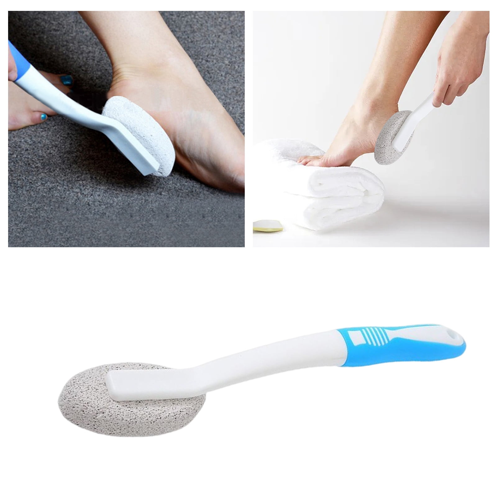 XUEYING Rough Elbows Foot Brush Pumice Scrub Exfoliating Cleaner Long
