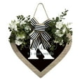XUEYING Outdoor Sign Standing A Z Last Name Heart Shaped Front