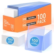 walmart card sleeves 200 Hard Plastic, Arjiekwei 3"X 4" Baseball Cards Protectors Plastic, Trading Card Holder for Trading Sports Baseball Football Game Cards (100 Hard Sleeve + 100 Soft Sleeves) : Toys & Games trading cards Card Sleeves at Walmart |